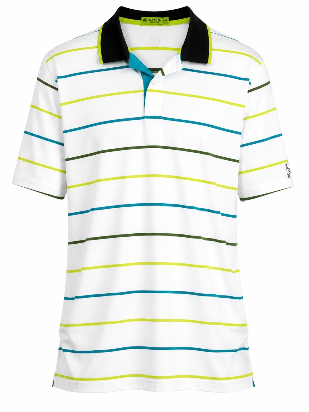 G/FORE Men’s Striped Golf Polo XXL